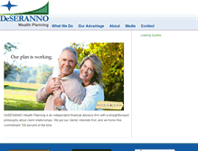 Tablet Screenshot of deseranno.com